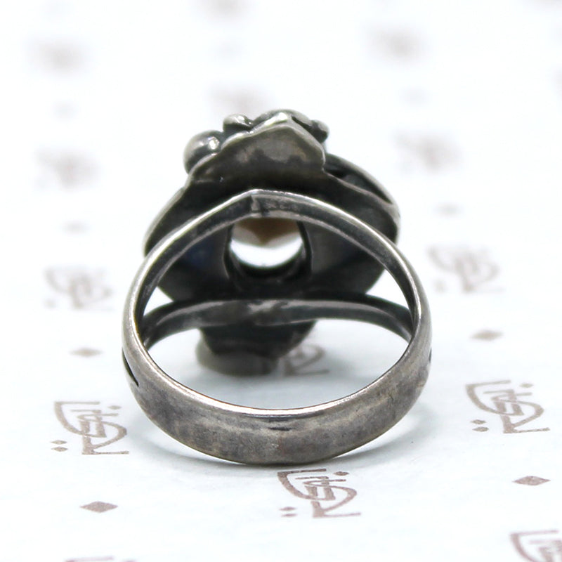 Dreamy Smokey Quartz Ring in Silver