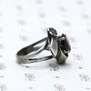 Dreamy Smokey Quartz Ring in Silver