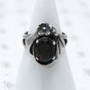 Dreamy Smokey Quartz Ring in Silver