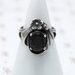 Dreamy Smokey Quartz Ring in Silver