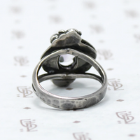 Lilac Colored Amethyst in Silver Ring