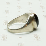 Tigers Eye in Silver Gypsy Band