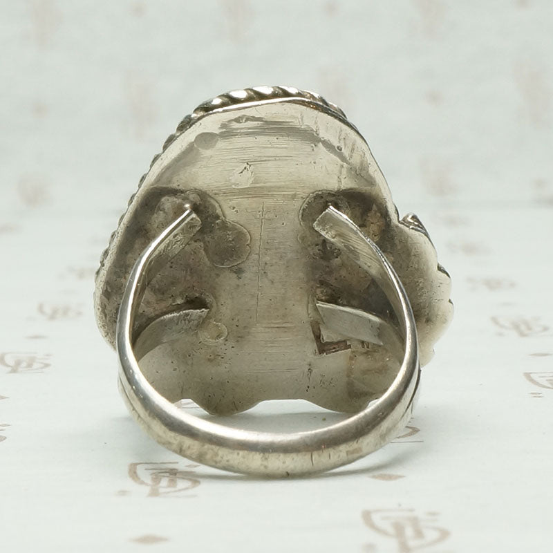 Glittering Goldstone Hand Made Ring