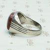 Red Jasper Men's Ring by Otsby & Barton