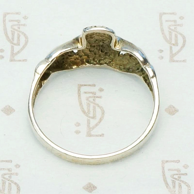 Vintage Silver Claddagh Ring
