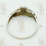 Vintage Silver Claddagh Ring