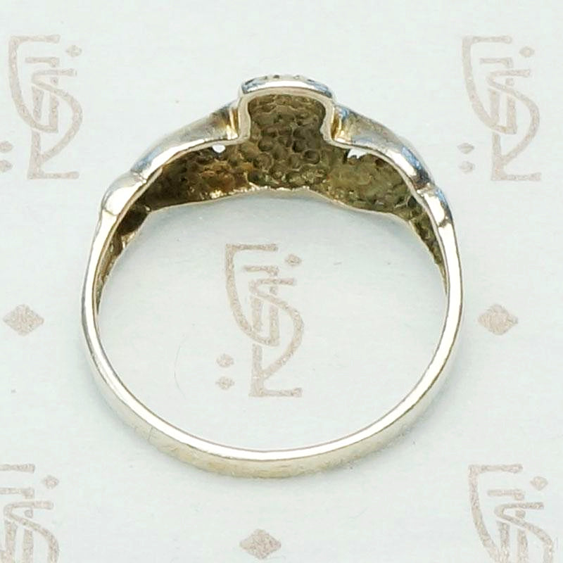 Vintage Silver Claddagh Ring