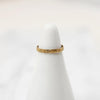 Bitty Engraved Gold Forget Me Not Tiny Ring