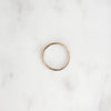 Bitty Engraved Gold Forget Me Not Tiny Ring