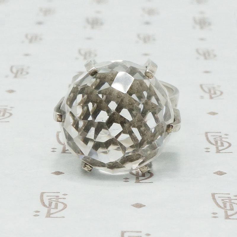 Wild Midcentury Modern Prism Ring