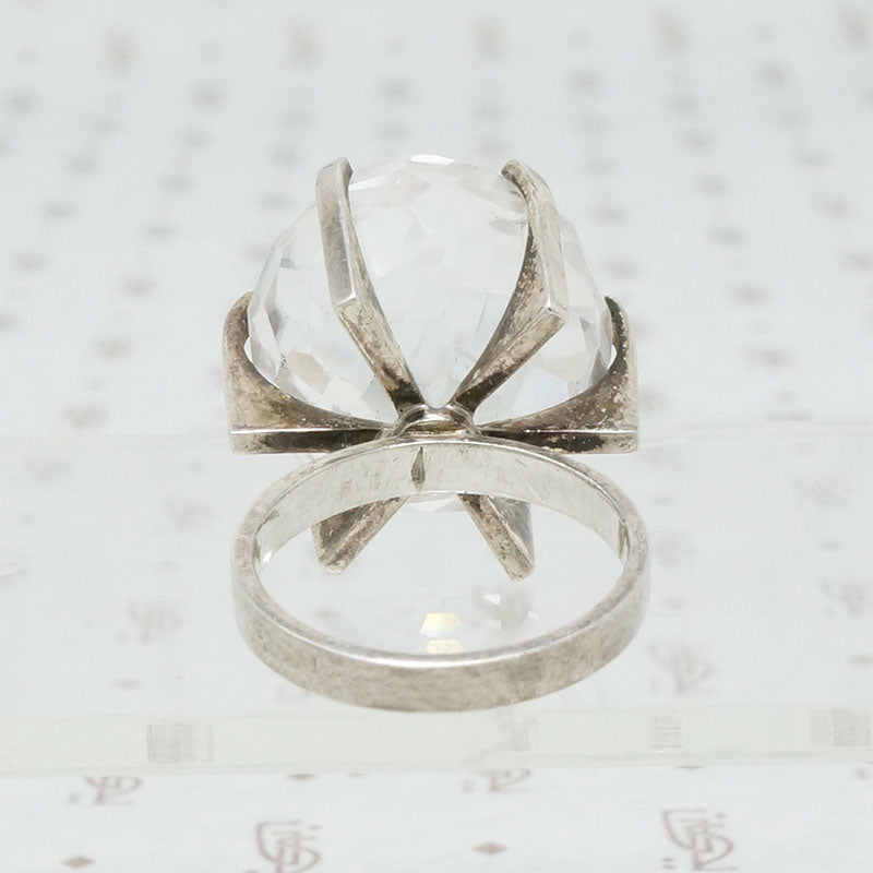 Wild Midcentury Modern Prism Ring
