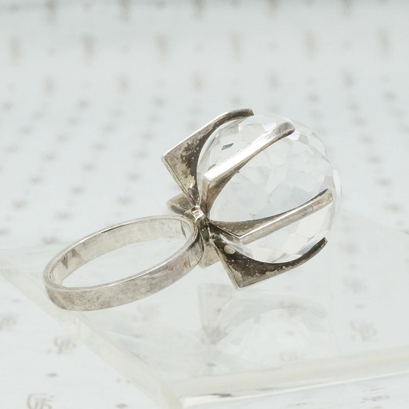 Wild Midcentury Modern Prism Ring