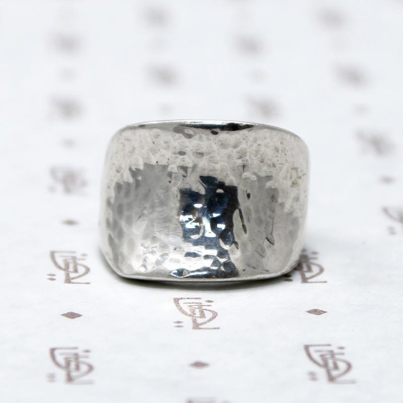 Tough & Sophisticated Chunky Silver Band
