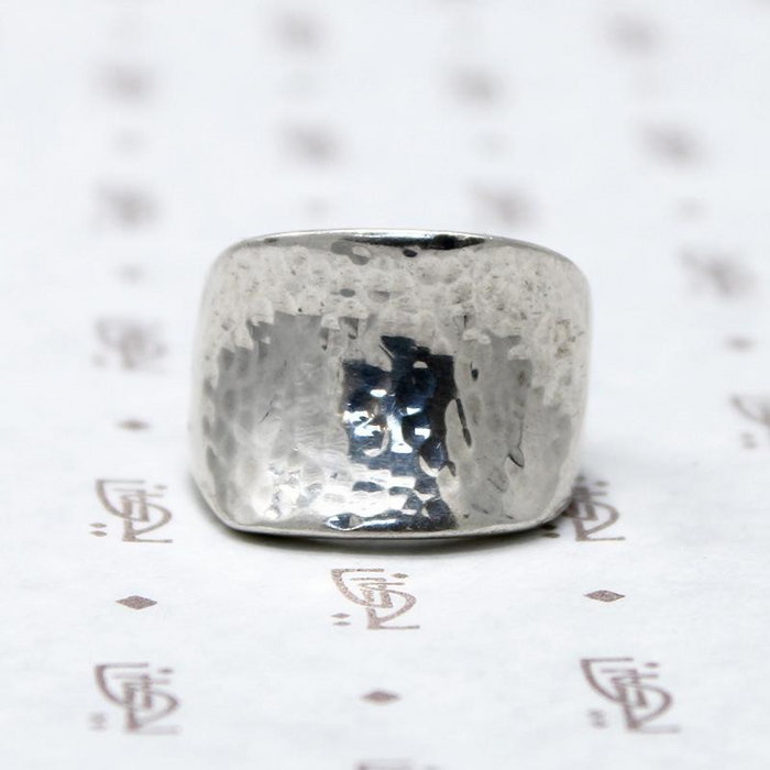 Tough & Sophisticated Chunky Silver Band