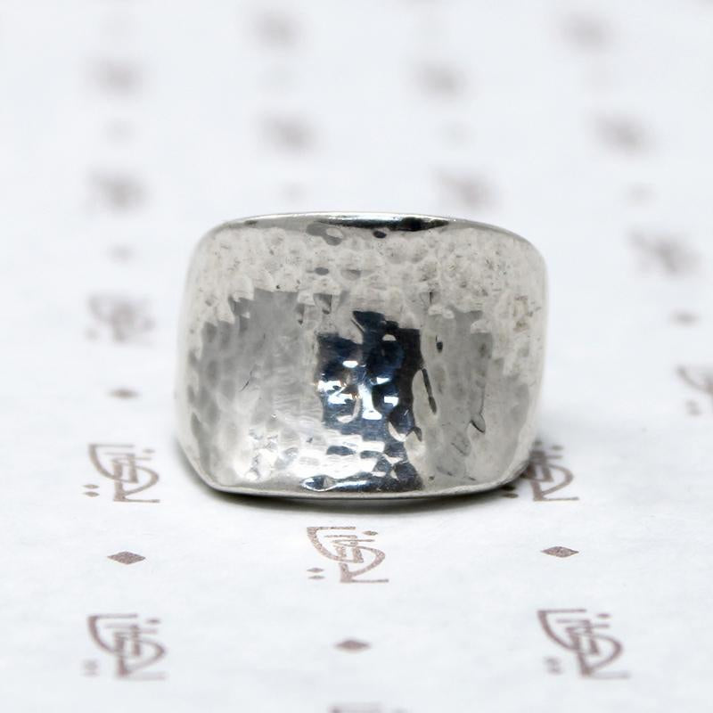 Tough & Sophisticated Chunky Silver Band