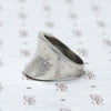 Tough & Sophisticated Chunky Silver Band
