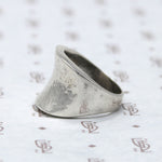 Tough & Sophisticated Chunky Silver Band