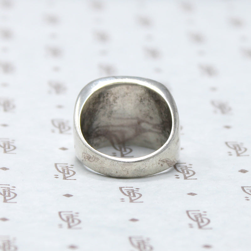 Tough & Sophisticated Chunky Silver Band