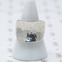 Tough & Sophisticated Chunky Silver Band