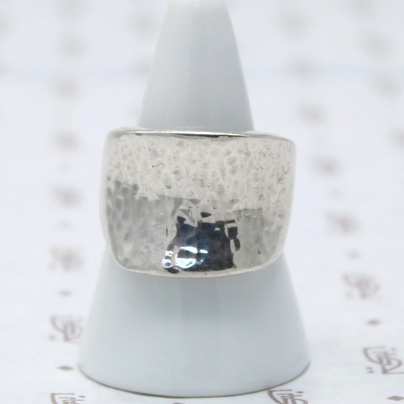 Tough & Sophisticated Chunky Silver Band