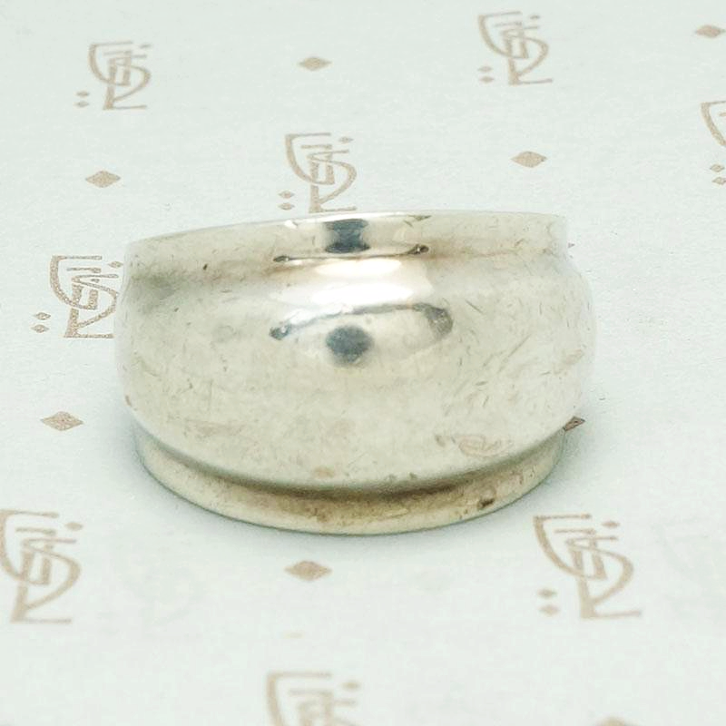 1960s Silver Dome Ring