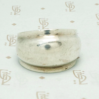 1960s Silver Dome Ring