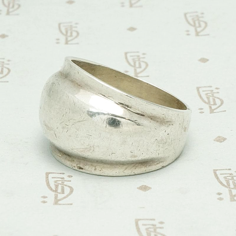 1960s Silver Dome Ring