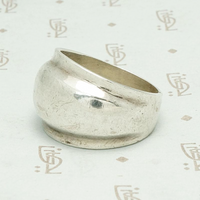 1960s Silver Dome Ring
