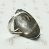 Brilliant Tigers Eye Statement Ring in Silver