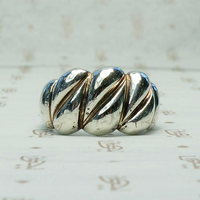 Silver Teardrop Vintage Band by NE