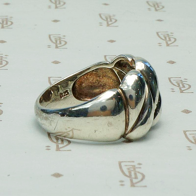 Silver Teardrop Vintage Band by NE