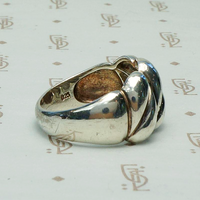 Silver Teardrop Vintage Band by NE