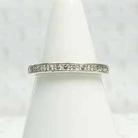 Tiffany & Co. Diamonds in Platinum Eternity Band