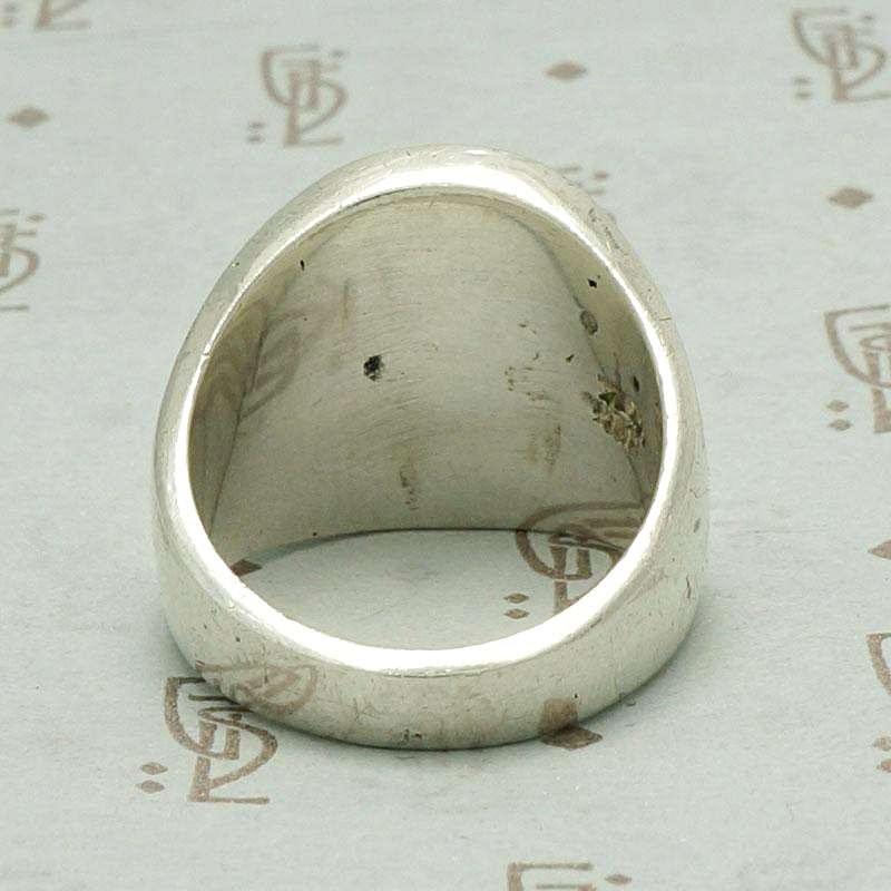 Tapered Polished Silver Band