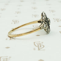 Delicate Beauty An Antique Rose and Mine Cut Diamond Ring