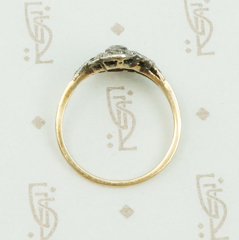 Delicate Beauty An Antique Rose and Mine Cut Diamond Ring
