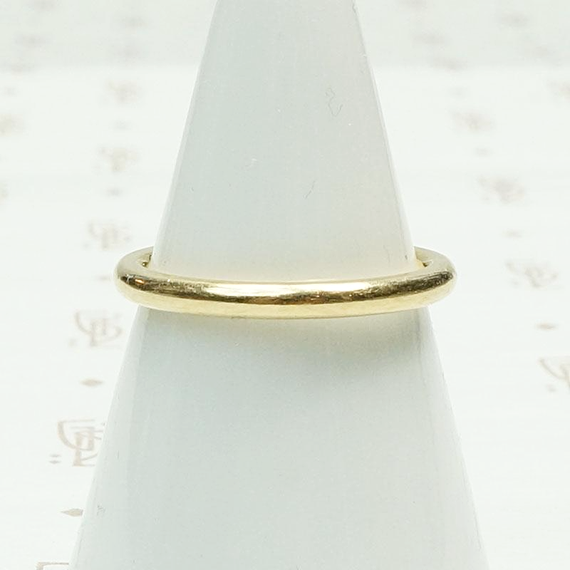 Art Deco Era Gold Wedding Band