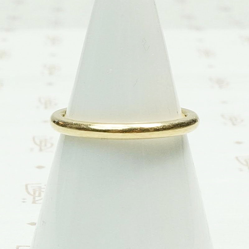 Art Deco Era Gold Wedding Band