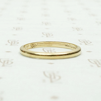 1940s ArtCarved Gold Wedding Band