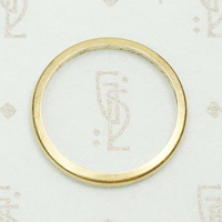1940s ArtCarved Gold Wedding Band
