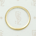 1940s ArtCarved Gold Wedding Band