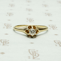 Petite & Pretty 1900s Diamond Engagement Ring