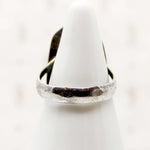 Baby Blue Turquoise with Black Matrix Ring