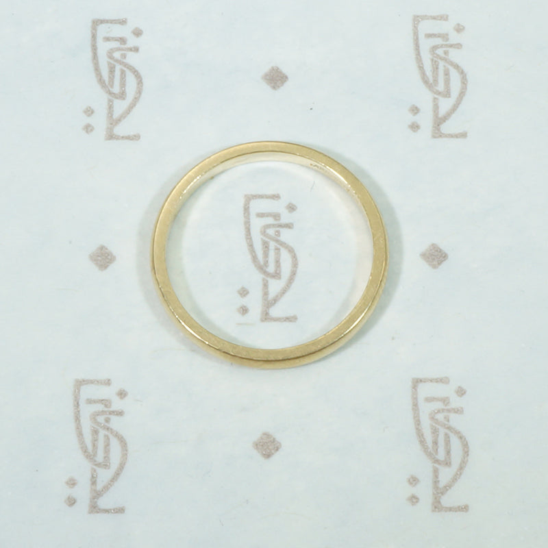 Slim and Lovely Vintage 14k band