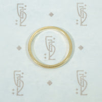 Slim and Lovely Vintage 14k band