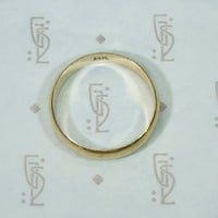 Classic 1960's Gold Wedding Band