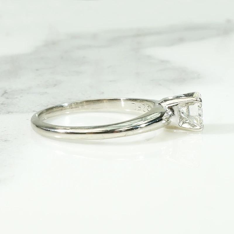 Classic Half Carat Diamond Solitaire Engagement Ring