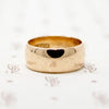 Lovely Old Wide Gold Wedding Band