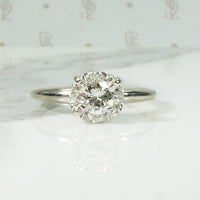 Sparkling Fabulous 1940's Engagement Ring