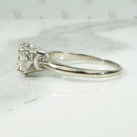 Sparkling Fabulous 1940's Engagement Ring